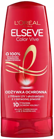 L'Oréal Paris Elseve Color Vive plaukų kondicionierius dažytiems plaukams su UV filtru 200ml