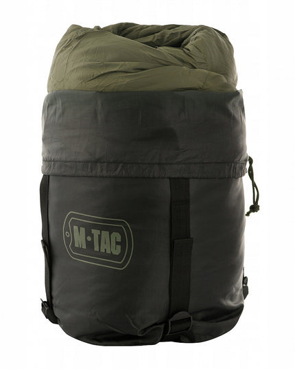 M-Tac Kempingo miegmaišis, Tamsiai Žalias, Vandeniui Atsparus, -5°C iki +5°C