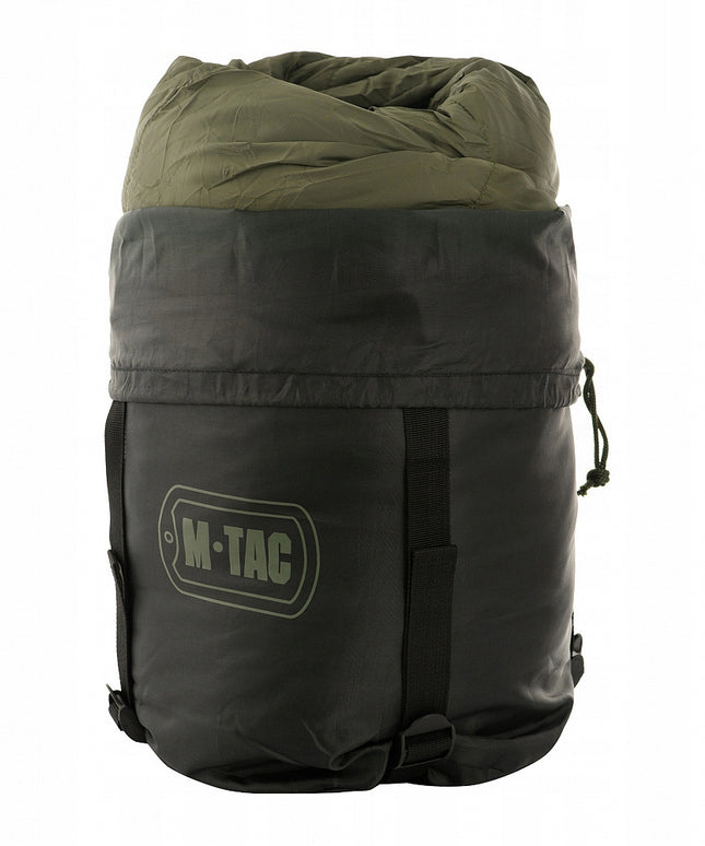 M-Tac Kempingo miegmaišis, Tamsiai Žalias, Vandeniui Atsparus, -5°C iki +5°C