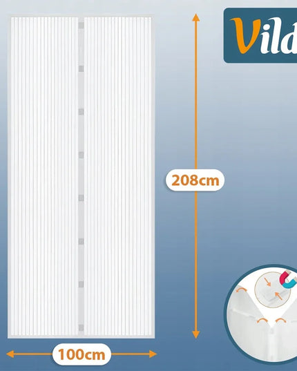 Magnetinis durų tinklelis nuo vabzdžių, balkonų tinklelis