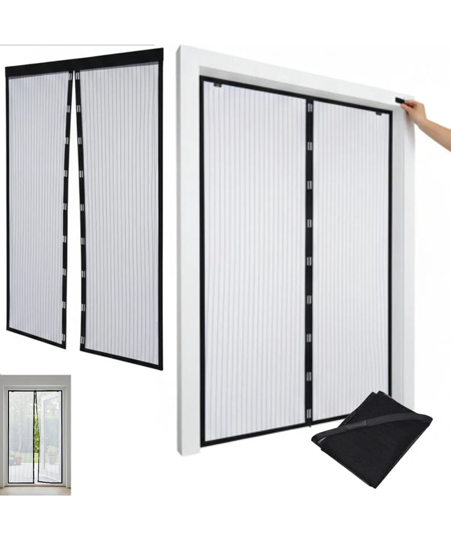 Magnetinis tinklelis nuo vabzdžių terasos durims, 120 cm pločio