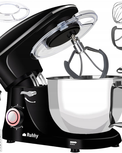 Maisto Robotas/Mikseris/Plaktuvas 2200W Juodas