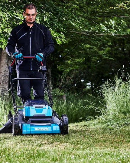 Makita DLM532PT4 akumuliatorinė savaeigė vejapjovė, 53cm, 4x5,0Ah