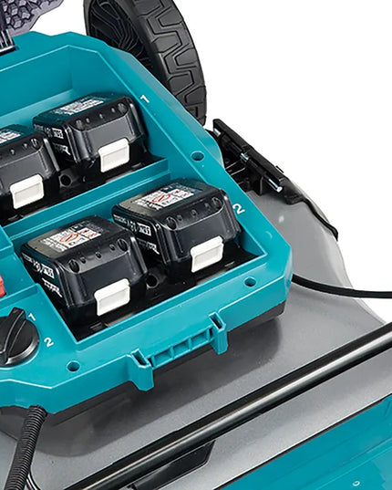 Makita DLM532PT4 akumuliatorinė savaeigė vejapjovė, 53cm, 4x5,0Ah