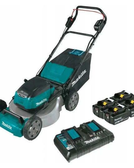 Makita DLM532PT4 akumuliatorinė savaeigė vejapjovė, 53cm, 4x5,0Ah
