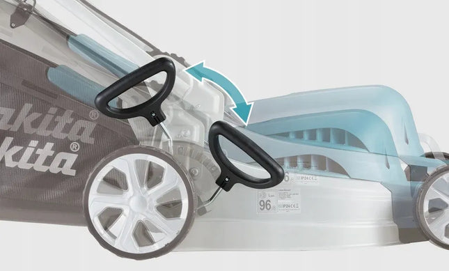 Makita ELM4121 elektrinė vejapjovė 1600W, 41cm, plieninis korpusas