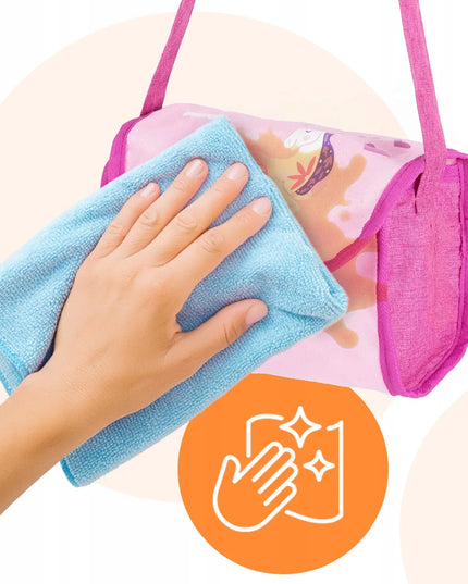 MalPlay 3-in-1 lėlių vežimėlis su lopšiu, sportine dalimi, automobiline kėdute ir priedais