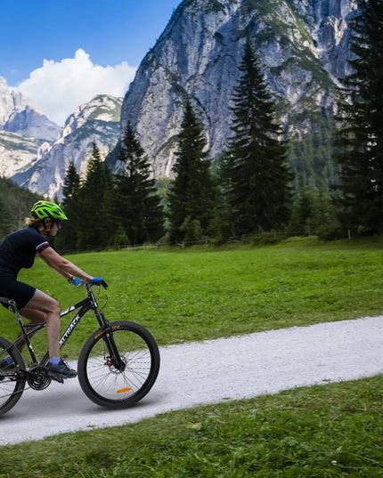 MalTrack Sport 26 colių kalnų dviratis MTB, 21 pavara, plieninis rėmas 15"