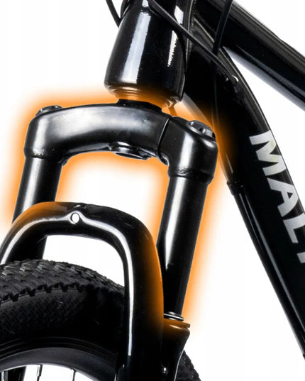 MalTrack Sport 26 colių kalnų dviratis MTB, 21 pavara, plieninis rėmas 15"