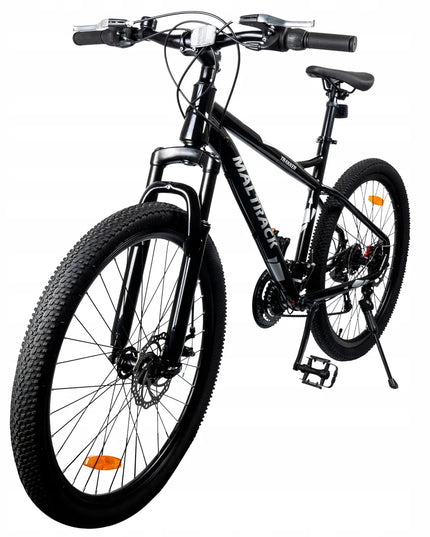 MalTrack Sport 26 colių kalnų dviratis MTB, 21 pavara, plieninis rėmas 15"