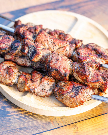 Mangal kepsninė lagaminas 10 iešmų anglimis kūrenama sulankstoma metalinė 3 mm
