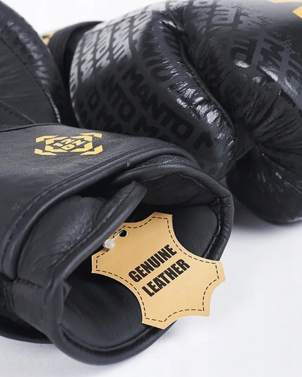 MANTO PRIME 2.0 PRO bokso treniruočių pirštinės juodos 14 oz