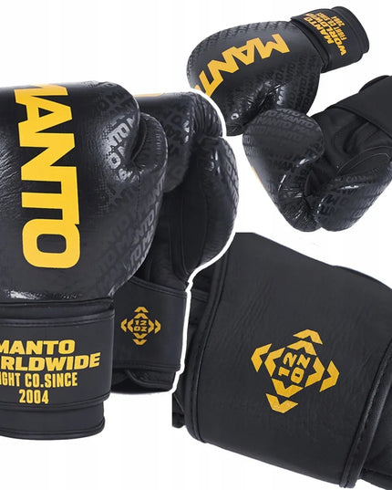 MANTO PRIME 2.0 PRO bokso treniruočių pirštinės juodos 14 oz