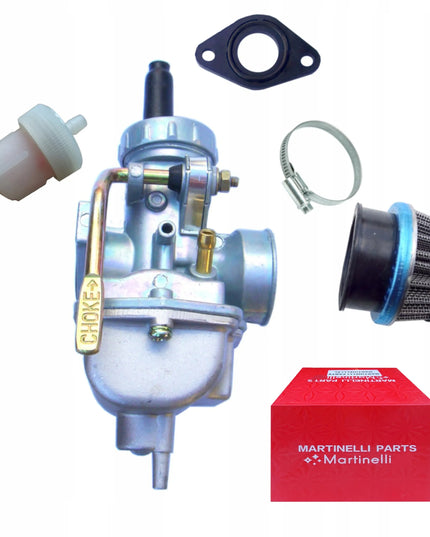 Martinelli karbiuratorius su oro filtru 50 70 110 125 cc motociklams ir keturračiams