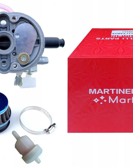 Martinelli variklio karbiuratorius ir filtras mini pocket bike bei cross motociklams