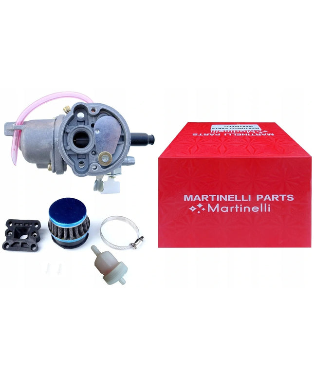 Martinelli variklio karbiuratorius ir filtras mini pocket bike bei cross motociklams