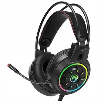 Marvo CM305 RGB žaidimų klaviatūros, pelės ir ausinių rinkinys, juodas
