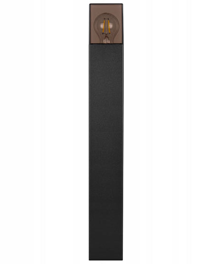 Masterled 60 cm pastatomas lauko šviestuvas-stulpelis, E27, juodas