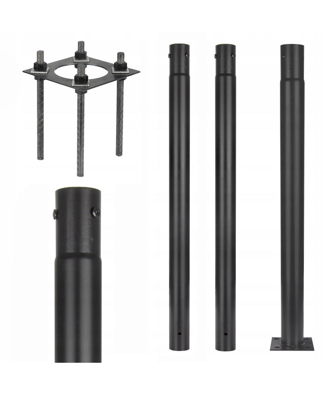 Masterled apšvietimo stulpas Ø76mm 15x15 cm 3M gatvės žibintui