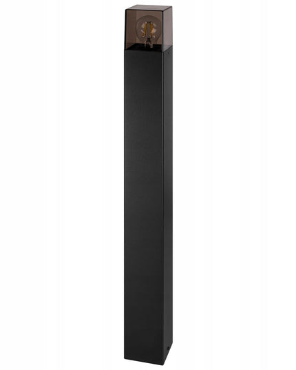 Masterled pastatomas LED sodo šviestuvas-stulpas 80 cm, išorinis, E27, juodas
