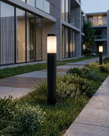 Masterled pastatomas sodo šviestuvas stulpas 65cm lauko E27 LED