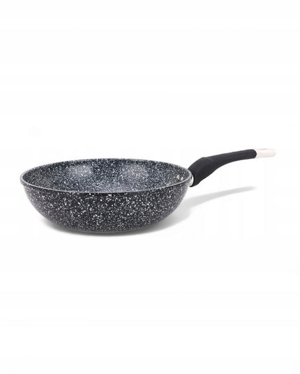 Masterpan gili granitinė wok keptuvė 28 cm, neprideganti, skirta indukcinėms ir dujinėms viryklėms