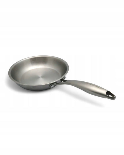 Masterpan plieninė 20 cm keptuvė iš nerūdijančio plieno su indukcija