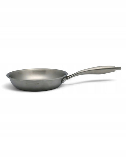 Masterpan plieninė 20 cm keptuvė iš nerūdijančio plieno su indukcija