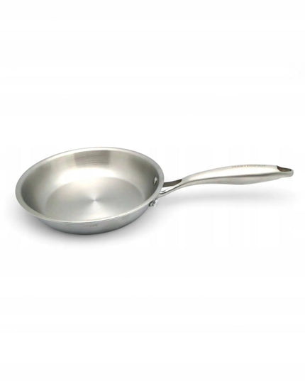 Masterpan plieninė 20 cm keptuvė iš nerūdijančio plieno su indukcija