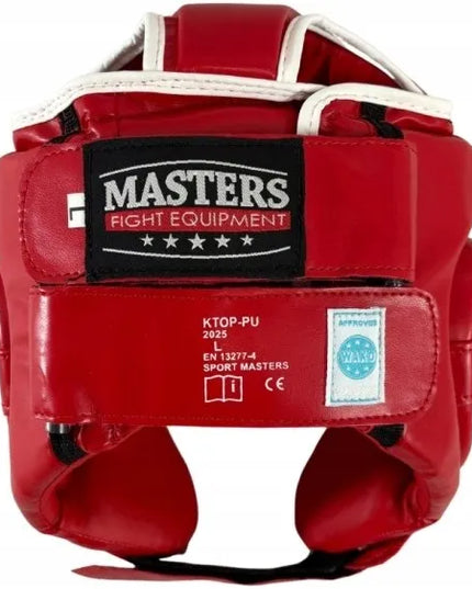 MASTERS FIGHT EQUIPMENT bokso šalmas KTOP-PU (WAKO patvirtintas)