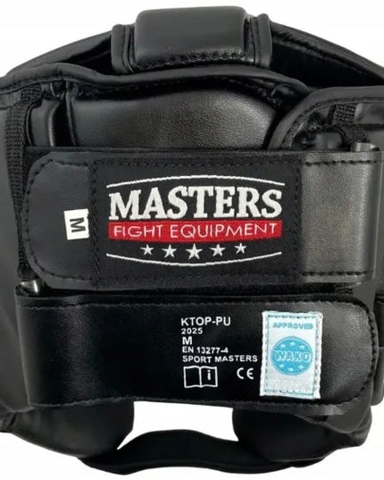 MASTERS FIGHT EQUIPMENT bokso šalmas KTOP-PU (WAKO patvirtintas)