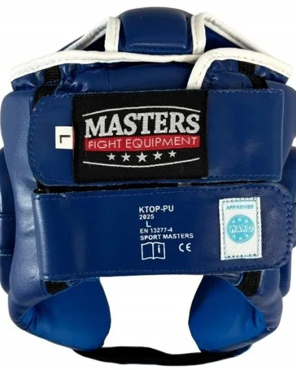 MASTERS FIGHT EQUIPMENT bokso šalmas KTOP-PU (WAKO patvirtintas)