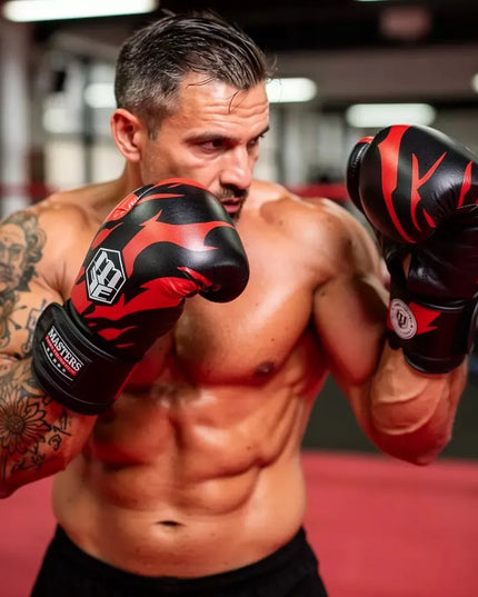 MASTERS RPU-FIGHT-GEAR bokso pirštinės treniruotėms ir sparringui 12 oz