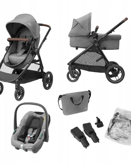 Maxi Cosi Zelia S Trio universalus vežimėlis 3 viename