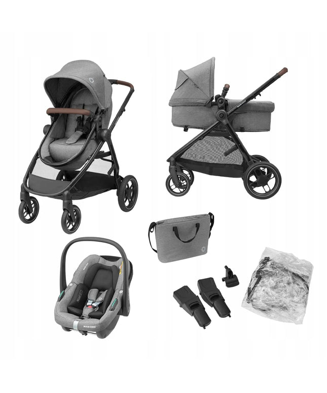 Maxi Cosi Zelia S Trio universalus vežimėlis 3 viename