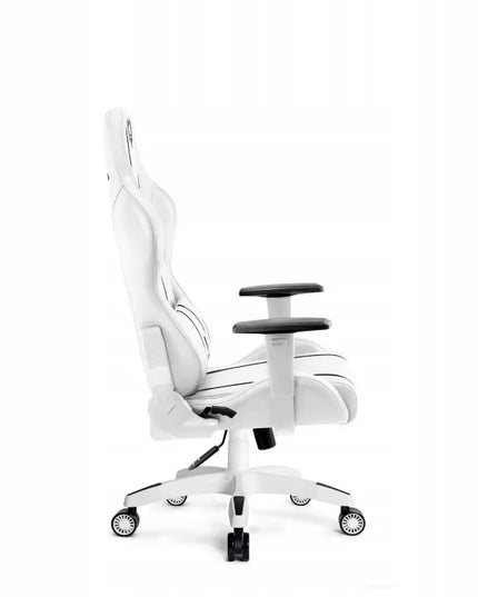 Maža žaidimų kėdė sukama prie stalo DIABLO X-ONE 2.0 Small Size balta