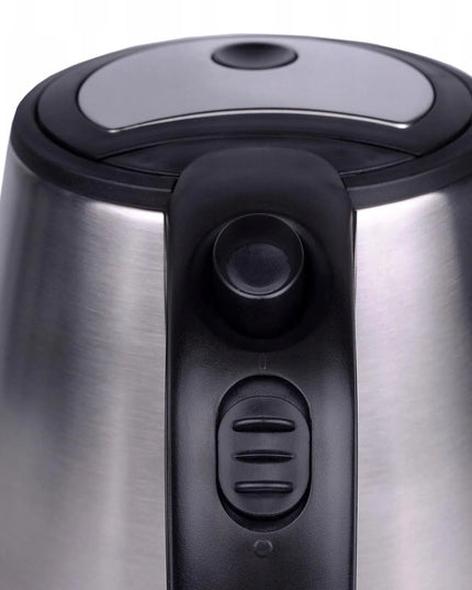 Mažas 1L belaidis metalinis elektrinis virdulys Mesko su LED apšvietimu ir filtru