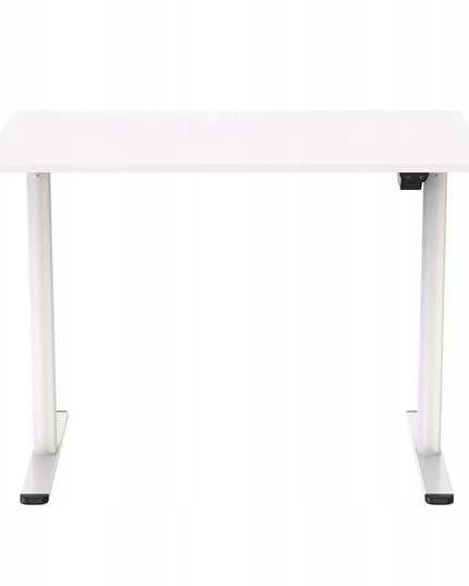 Mažas elektrinis rašomasis stalas 100x60cm Spacetronik, reguliuojamas darbui stovint