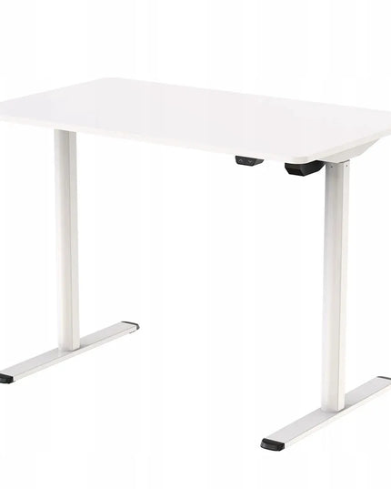 Mažas elektrinis rašomasis stalas 100x60cm Spacetronik, reguliuojamas darbui stovint