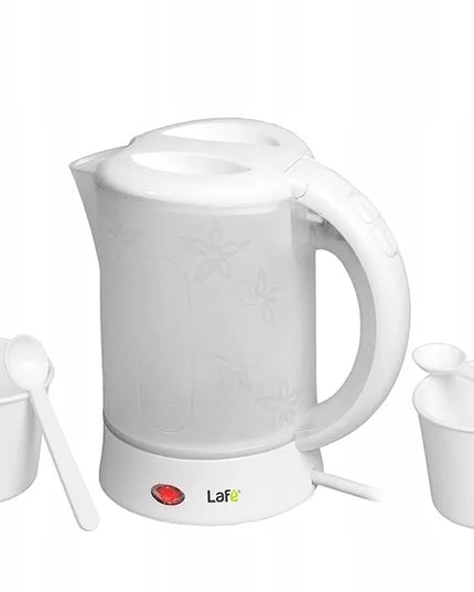 Mažas kelioninis elektrinis belaidis virdulys 600ml LAFE CEG-0010.1
