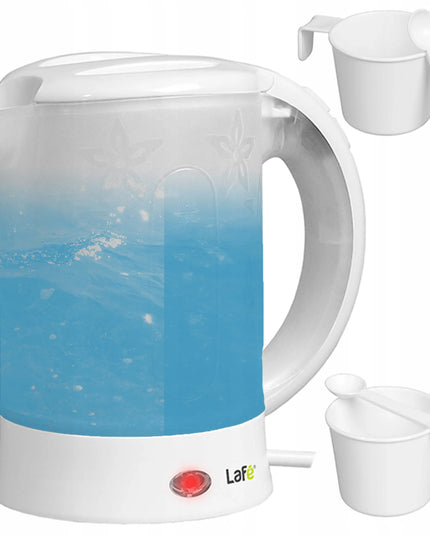 Mažas kelioninis elektrinis belaidis virdulys 600ml LAFE CEG-0010.1