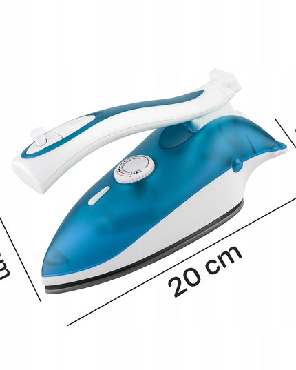 Mažas kelioninis garinis lygintuvas drabužiams, sulankstomas, 800W, 80ml, lengvas