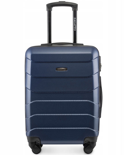 Mažas lagaminas rankiniam bagažui Zagatto 55x40x20 Ryanair – kietas ABS lagaminas su 4 ratukais ir užraktu