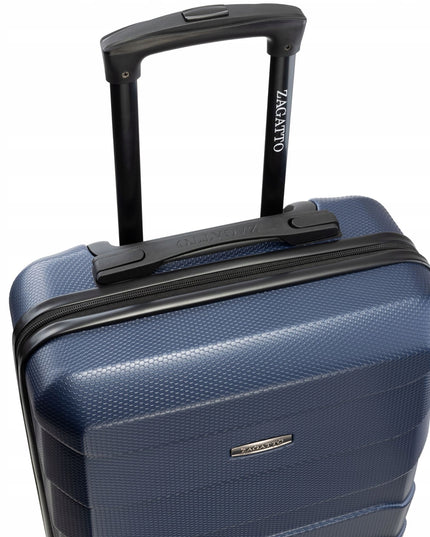 Mažas lagaminas rankiniam bagažui Zagatto 55x40x20 Ryanair – kietas ABS lagaminas su 4 ratukais ir užraktu