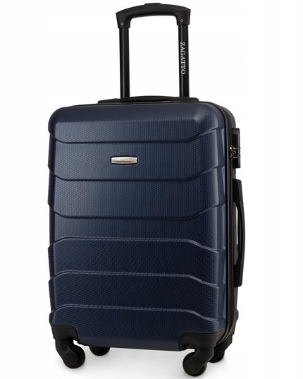 Mažas lagaminas rankiniam bagažui Zagatto 55x40x20 Ryanair – kietas ABS lagaminas su 4 ratukais ir užraktu