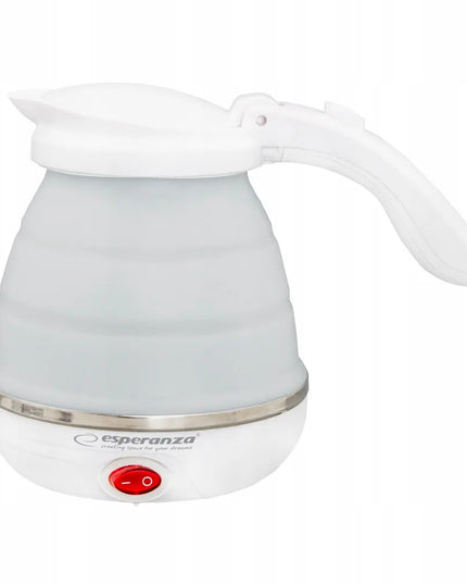 Mažas sulankstomas silikoninis kelioninis elektrinis virdulys Esperanza, 0,5 l, 750 W