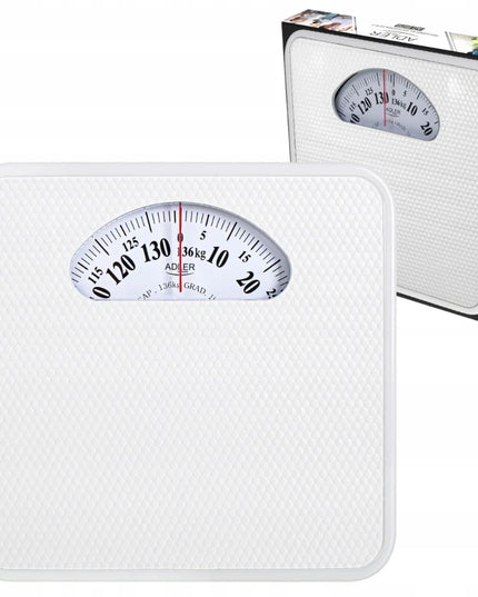 Mechaninės vonios svarstyklės ADA 8179 iki 136 kg, analoginės