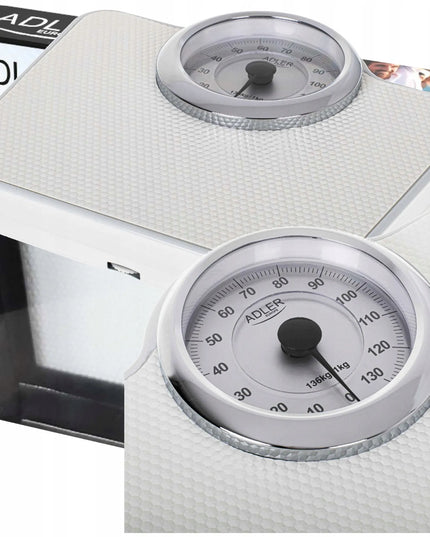 Mechaninės vonios svarstyklės Adler AD8180 klasikinės analoginės iki 136 kg