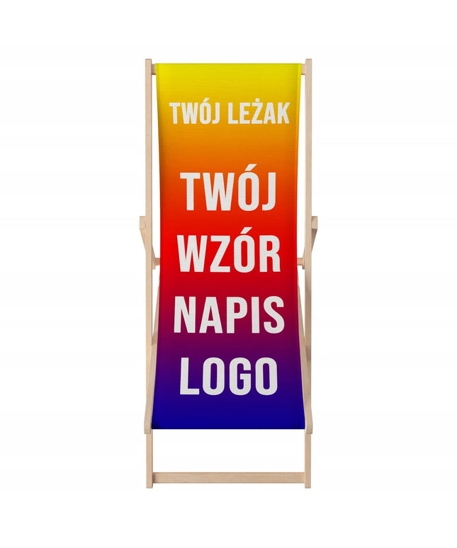 Medinis MebloStyl gultas su individualiu spalvotu logotipu ir grafika