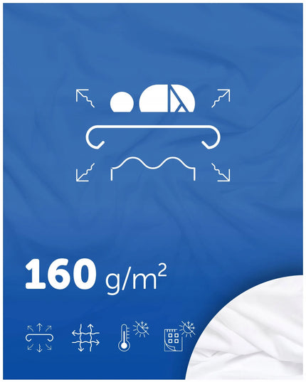 Medvilninė paklodė su guma 180x90 cm Jersey Premium Harmoony